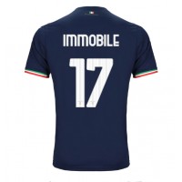Camisa de Futebol Lazio Ciro Immobile #17 Equipamento Secundário 2023-24 Manga Curta